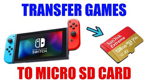 smart switch to move data to sd card|transferring nintendo switch sd card.